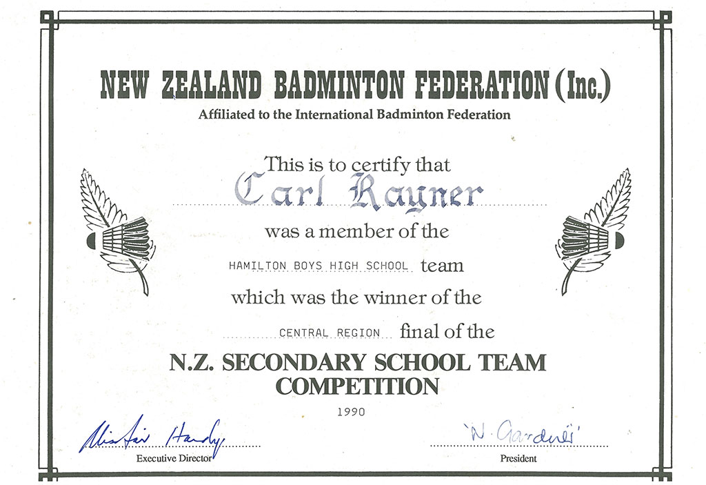 Badminton Certificate 4 Word Psd Format Download Free